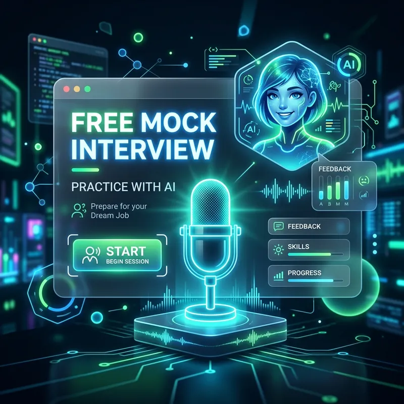 Free Mock Interview Simulation with AI — practice real interview questions