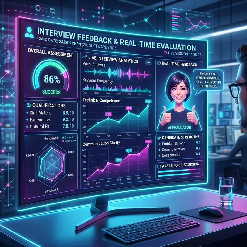 Real-time Interview Feedback and evaluation dashboard
