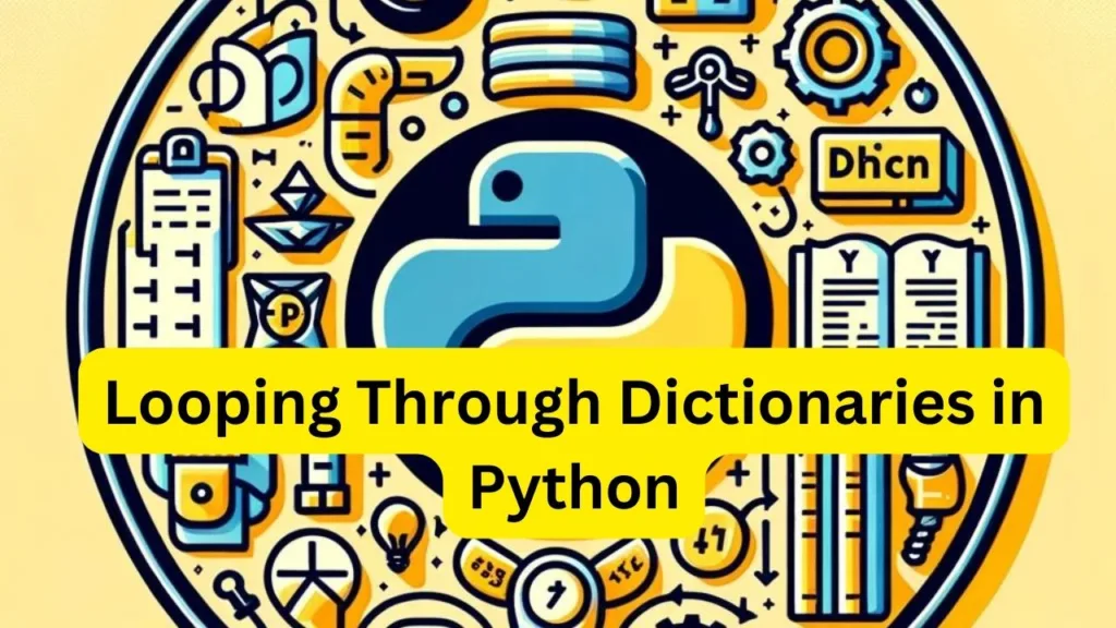 python loop through dictionary