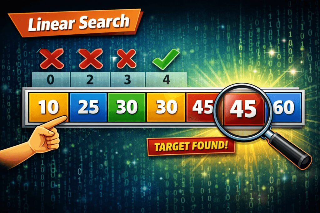 Linear Search in C – Beginner-Friendly Tutorial with Example