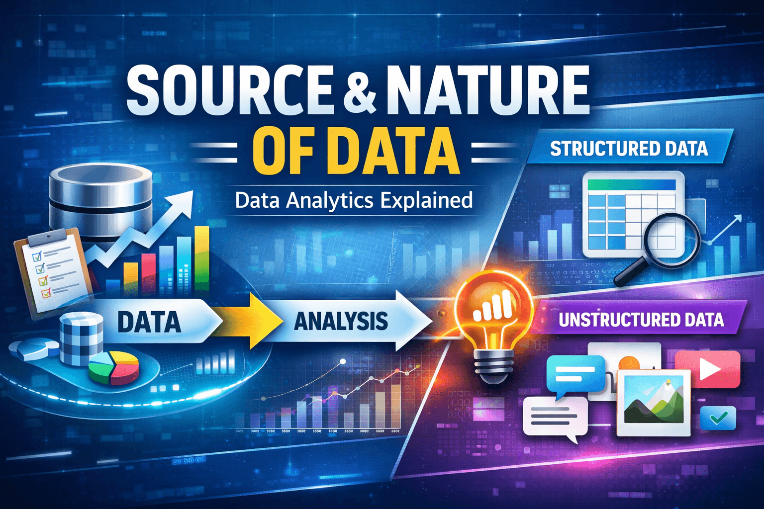 Source and Nature of Data - Data Analytics - GangForCode