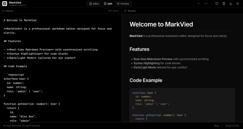 online markdown preview