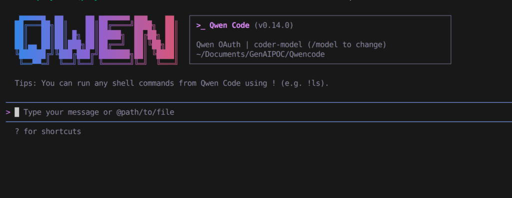 Qwen Code with Qwen 3.6-Plus