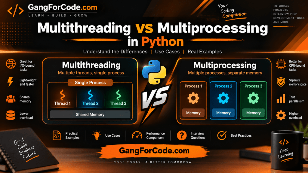 Multithreading vs Multiprocessing in Python